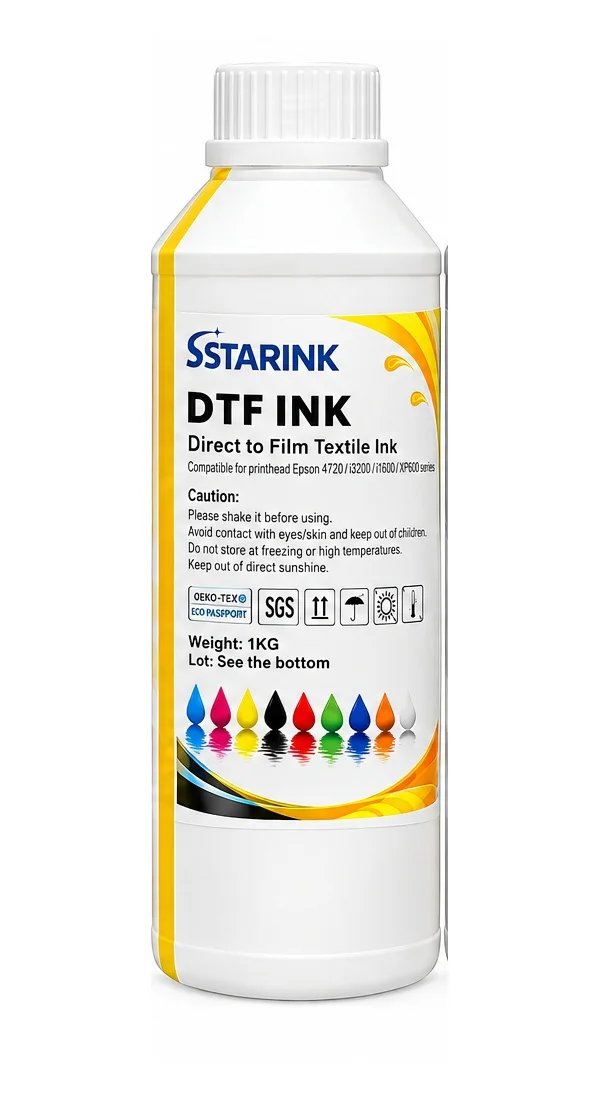 Staring DTF Mürekkep Sarı (Yellow)  1 lt