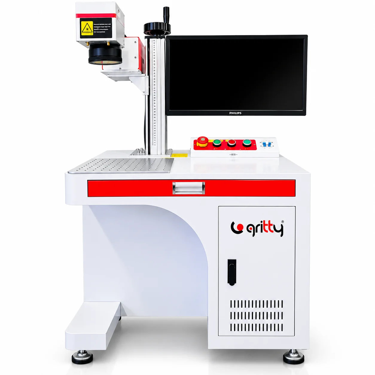 Fiber Lazer Markalama Makinesi 50W Raycus Fiber Lazer