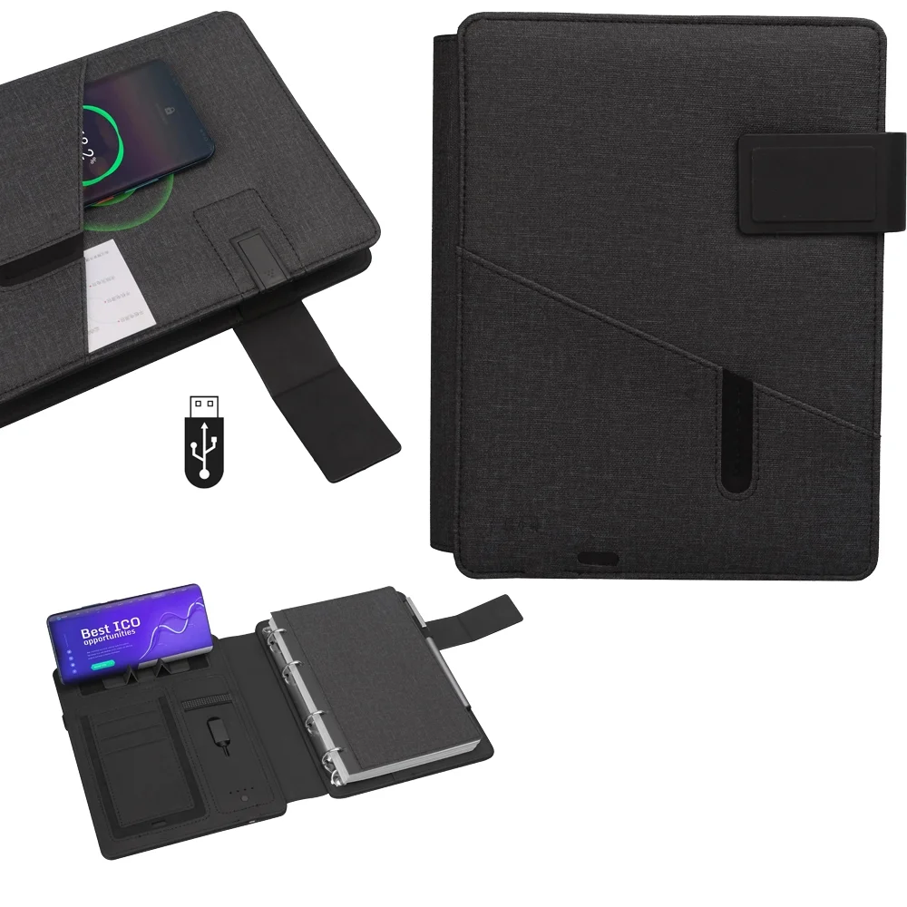 Powerbank 8000 mAh 32 GB USB Wireless Organizer