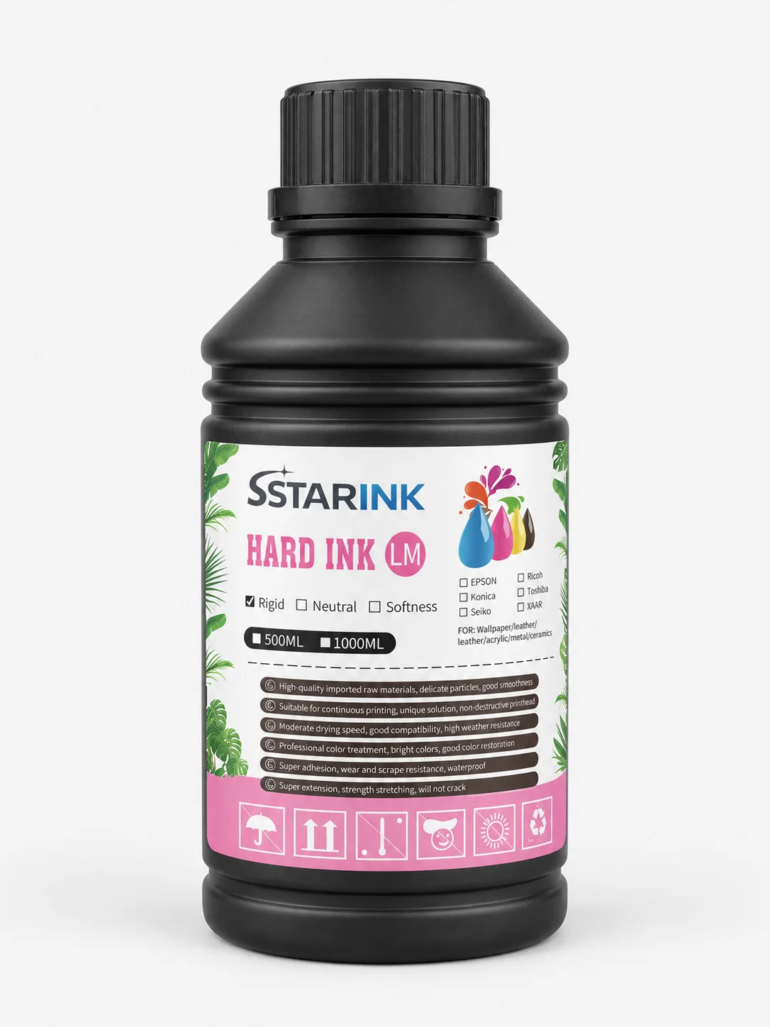 Staring UV Soft Mürekkep Açık Macenta (Light Magenta) 500 ml