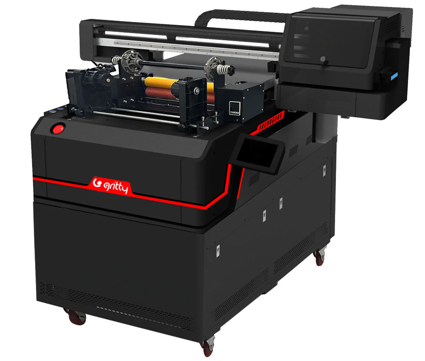 6090 UV ve DTF Baskı Makinesi Birlikte